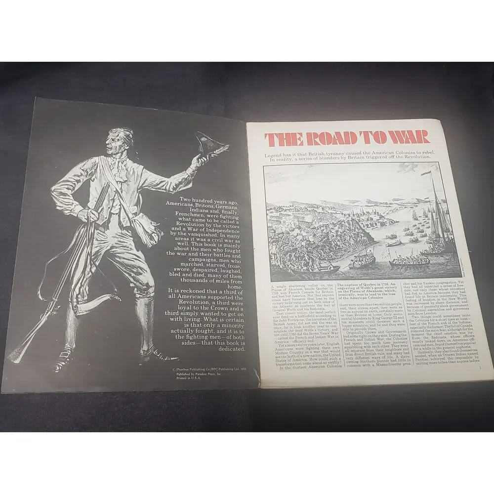 Vintage How American Was Won 1776 - 1976 History Magazine / Book